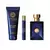 Versace Dylan Blue Pour Homme Coffret Eau de Toilette 100ml / Eau de Toilette Travel Size 10ml / Shower Gel 150ml - comprar online