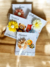 Kit 10 mini velas Margarida Lembrancinhas