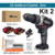 Furadeira Gisam 18v – E com Kit de acessórios