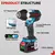Chave de Impacto Onevan 1800N.m 1/2", Sem Fio, Compatível com Bateria Makita 18V - loja online