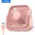 TOPK Mini Ventilador USB – Silencioso, 3 Velocidades, 4”, Rotação 360°