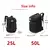 Mochila Tática Nylon 1000D 25L/50L