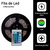 Fita Led Rgb 5050 Rolo 5m Ip65 + Controle + Fonte 12v Bivolt