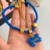 COLEIRA ID JOLIE AZUL ROYAL + TAG OSSO AZUL ROYAL - comprar online