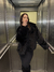 COAT ICONIC. BLACK. en internet