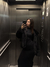 COAT ICONIC. BLACK. - Support studio