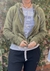 Campera peluche verde - comprar online
