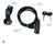 Cadeado P/ Bike Capacete C/ Chave 12mm X 1500mm S/ Suporte