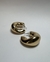 Brinco onda dourado - comprar online