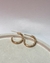 Argola detalhe martelado - comprar online