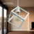 Lampara Colgante Cubo Industrial 1 Luz E27 Moderna Apto Led Jieli - comprar online