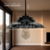 Lampara Colgante Tipo China Industrial Chapa Led E27 Jieli - comprar online