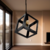 Lampara Colgante Cubo Industrial 1 Luz E27 Moderna Apto Led Jieli - OWIN