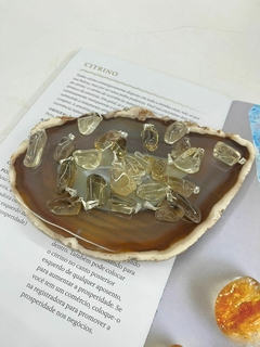Pingente de pedra rolada - pedras naturais - comprar online