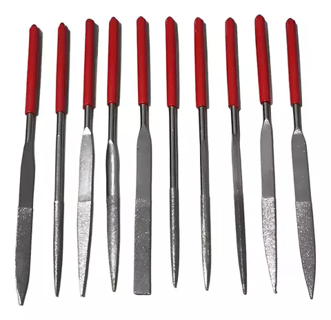 Juego limas diamantadas matricero cerrajero - WEMBLEY 2993