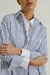 Camisa Malala - Rayas Azules - comprar online