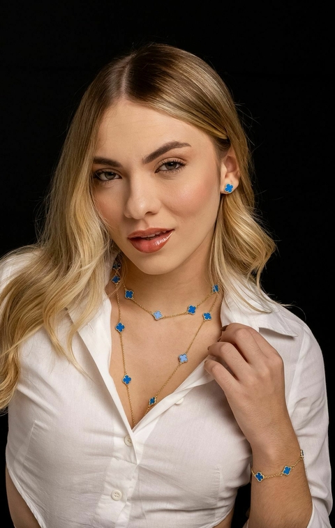 Mix trevo azul completo