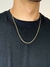 Corrente masculina Grume diamantada fina - comprar online