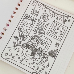 Caderno de Colorir – Ursinhos Kawaii - loja online