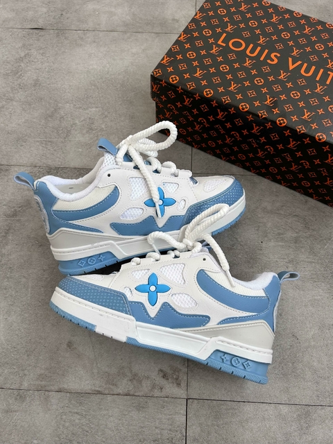 LV SKATE BRANCO/AZUL