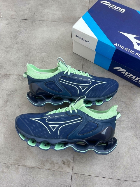 MIZUNO PROPHECY 14 AZUL/VERDE