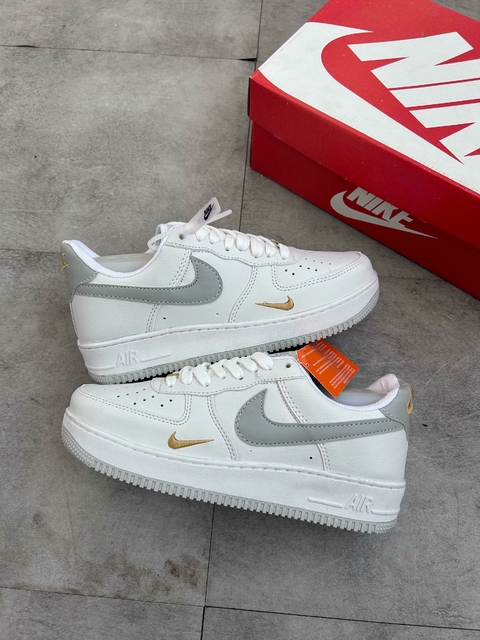 NIKE AIR FORCE BRANCO/CINZA