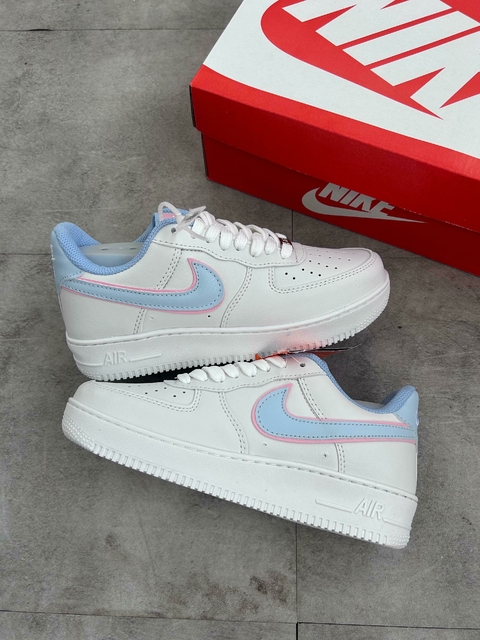 NIKE AIR FORCE BRANCO/AZUL
