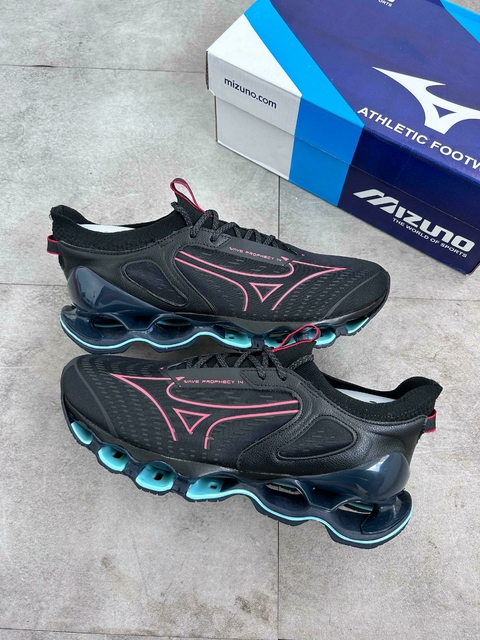MIZUNO PROPHECY 14 PRETO/ROSA