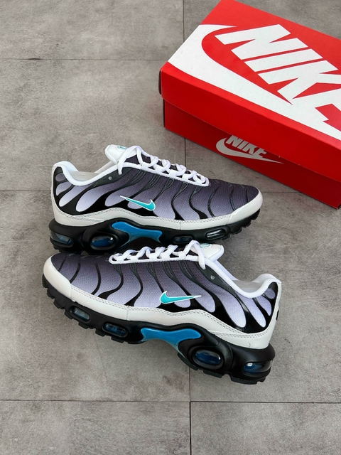 NIKE AIR MAX TN PLUS CINZA/AZUL