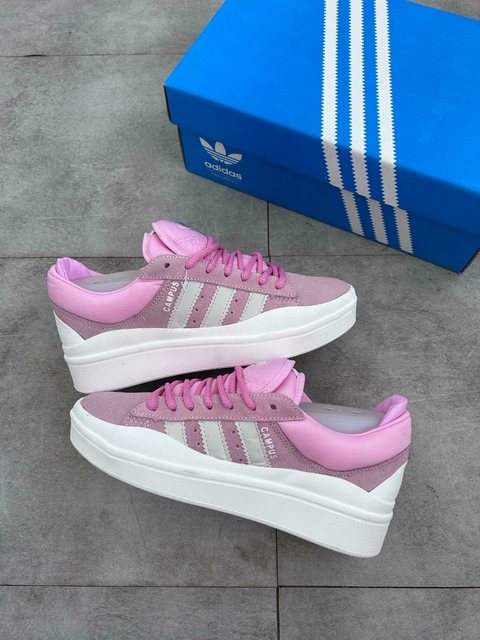 ADIDAS CAMPUS x BAD BUNNY ROSA/BRANCO