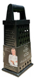 Rallador Negro Acero Inox. Jovifel 4 Usos Antideslizante