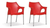 Silla Plastica Italiano P/ Metálicas X2 Unidades Colombraro en internet