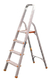 Escalera De Aluminio Plegable Tijera 4 Escalones Lusqtoff