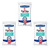Pack X3 Porcelana Fria Blanca Plastika 500g Secado Sin Horno