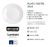 Plato Postre Luminarc Arcopal 18 Cm Vidrio Templado X 6 - comprar online