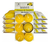 Velas De Noche Colgable Aromatica 6 Pack X 6 Unidades C/u