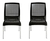 Silla Plastica Dubai Patas Metálicas Colombraro X 2 Unidades - comprar online