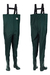Wader De Pvc Nylon Waterdog Con Botas Y Tiradores Reforzado