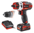 Kit Taladro Einhell + Linterna 100l + 2 Baterias + 22 Puntas