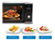 Imagen de Microondas Grill Samsung Interior Cerámico Mg23f3k3tak 23lts