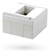Caja Montaje Superficial Richi 1 Modulo 72x72mm