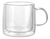 Set X2 Taza Ristretto Larhaus 80 Ml Doble Vidrio