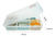 Multiorganizador Caja Plastica Con Division 8578 Colombraro - comprar online