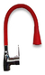 Grifo De Cocina Monocomando Mozart 8221 Rojo