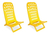 Reposera Plegable X 2 Unidades Art. 4325 Colombraro - comprar online