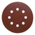 Pack 6 Lijas Velcro 125mm Grano 120/80/60