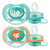 Chupetes Philips Avent Ultra Air Talle +18 Meses Color Verde