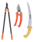 Kit Combo Jardinería Tijeras Podar X2 + Serrucho Tramontina
