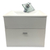 Vanitory Colgante Blanco 50cm + Griferia Cascada Monocomando
