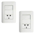 Combo Llave De Luz Armada Toma Punto Richi 10a X 2 Unidades